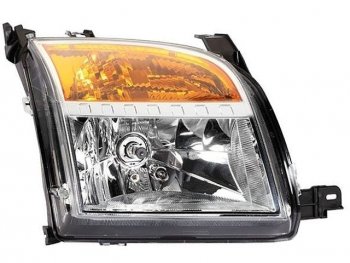 Правая фара (c электрокорректором) DEPO Ford Fusion  1 (2005-2012)  рестайлинг, хэтчбэк