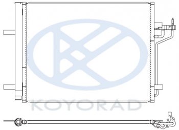 C-MAX {GRAND C-MAX 10-} КОНДЕНСАТОР КОНДИЦ (KOYO) KOYORAD fdmax10-930