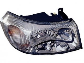 Правая фара (под корректор) DEPO Ford Transit (2000-2006) цельнометаллический фургон дорестайлинг