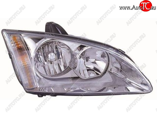 0 р. Правая фара (корректор) DEPO Ford Focus 2  седан дорестайлинг (2004-2008)  с доставкой в г. Кемерово
