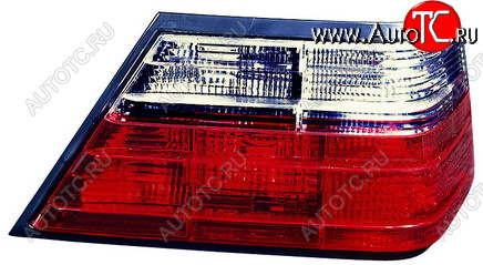 8 299 р. W124 ФОНАРЬ ЗАДН ВНЕШН Л+П (КОМПЛЕКТ) ТЮНИНГ ПРОЗРАЧ ХРУСТАЛ (DEPO) ТОНИР-КРАСН DEPO md12483-741tr-n  с доставкой в г. Кемерово