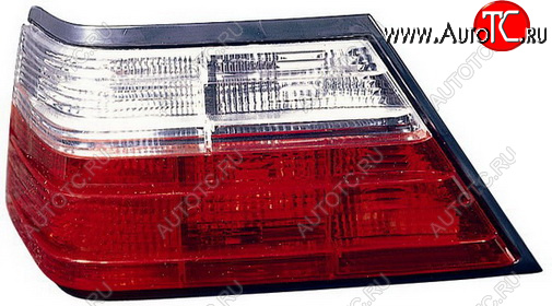 1 599 р. W124 ФОНАРЬ ЗАДН ВНЕШН ЛЕВ ТЮНИНГ ПРОЗРАЧ ХРУСТАЛ КРАСН-БЕЛ BODYPARTS md12483-742rw-l  с доставкой в г. Кемерово