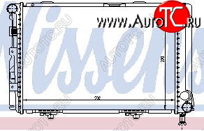 9 499 р. W124 РАДИАТОР ОХЛАЖДЕН (см.каталог) BODYPARTS md12485-912  с доставкой в г. Кемерово