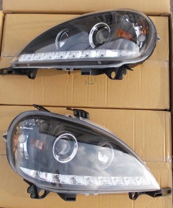 33 899 р. W163ML ФАРА Л+П (КОМПЛЕКТ) ТЮНИНГ (DEVIL EYES) ЛИНЗОВАН С ДИОД ППРОТИВОТУМ (JUNYAN) ВНУТРИ ЧЕРН JUNYAN md16398-002b-n  с доставкой в г. Кемерово. Увеличить фотографию 1