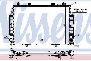 8 849 р. W140 РАДИАТОР ОХЛАЖДЕН (см.каталог) BODYPARTS md14090-911  с доставкой в г. Кемерово. Увеличить фотографию 1