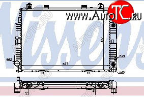 8 849 р. W140 РАДИАТОР ОХЛАЖДЕН (см.каталог) BODYPARTS md14090-911  с доставкой в г. Кемерово