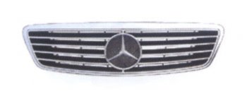 10 799 р. W220 РЕШЕТКА РАДИАТОРА С БОЛЬШ ЭМБЛЕМ BODYPARTS md22098-100  с доставкой в г. Кемерово. Увеличить фотографию 1