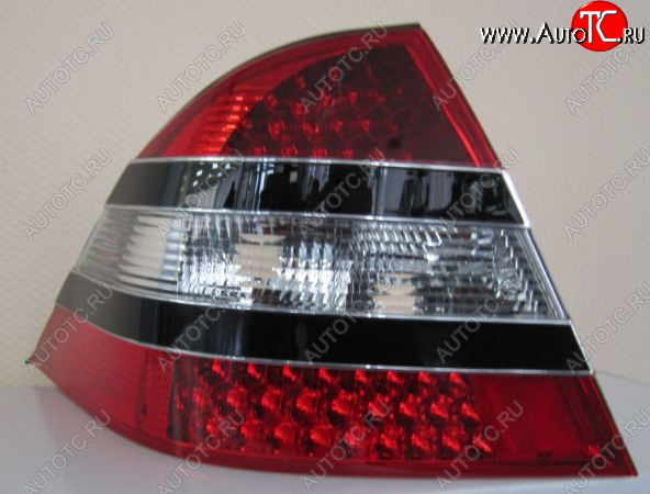 24 999 р. W220 ФОНАРЬ ЗАДН ВНЕШН Л+П (КОМПЛЕКТ) ДИЗАЙН W221 ПОЛНОСТЬЮ С ДИОД С ЧЕРН МОЛДИНГ КРАСН-БЕЛ EAGLE EYES md22098-741rw-n  с доставкой в г. Кемерово