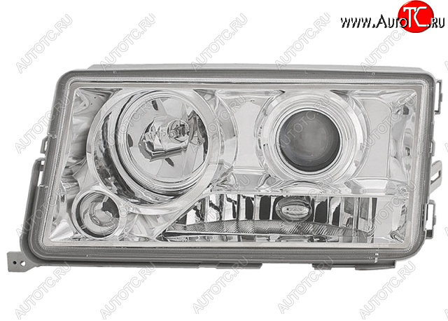 4 199 р. Левая фара (линзован) BODYPARTS Mercedes-Benz C-Class W201 седан (1982-1992)  с доставкой в г. Кемерово