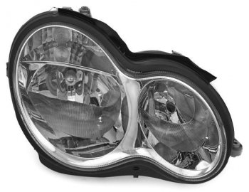 Правая фара DEPO Mercedes-Benz C-Class  W203 (2004-2008) рестайлинг седан