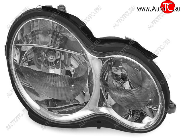 9 749 р. Правая фара DEPO  Mercedes-Benz C-Class  W203 (2004-2008) рестайлинг седан  с доставкой в г. Кемерово