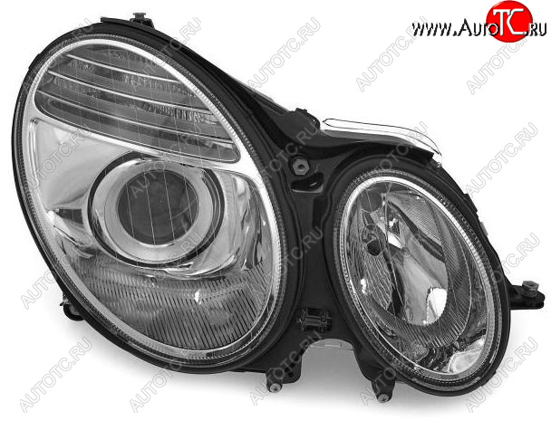 14 899 р. Правая фара (под корректор) DEPO  Mercedes-Benz E-Class  W211 (2006-2009) рестайлинг седан  с доставкой в г. Кемерово