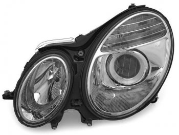 Левая фара (под корректор) DEPO Mercedes-Benz E-Class  W211 (2006-2009) рестайлинг седан