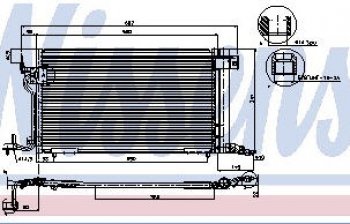 XSARA (Berlingo 98-02PG 306 97-00Partner 98-02) КОНДЕНСАТОР КОНДИЦ (см.каталог) BODYPARTS cnxsa97-930