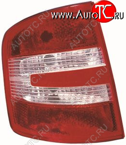 0 р. Левый фонарь DEPO  Skoda Fabia  Mk1 (2004-2008) универсал рестайлинг  с доставкой в г. Кемерово