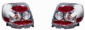 AUDI A4 ФОНАРЬ ЗАДН ВНЕШН Л+П (КОМПЛЕКТ) (СЕДАН) ТЮНИНГ 3D-ДИЗАЙН ПРОЗРАЧ ВНУТРИ (DEPO) ХРОМ DEPO ai0a494-740h-n