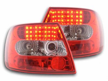 AUDI A4 {с сопротивл.} ФОНАРЬ ЗАДН ВНЕШН Л+П (КОМПЛЕКТ) ТЮНИНГ С ДИОД (SONAR) КРАСН-XРОМ SONAR ai0a494-749rh-n