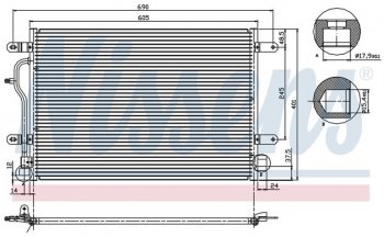 AUDI A4 КОНДЕНСАТОР КОНДИЦ (см.каталог) BODYPARTS ai0a401-931