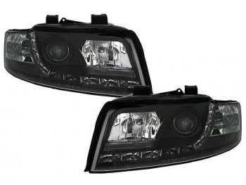 AUDI A4 ФАРА Л+П (КОМПЛЕКТ) ТЮНИНГ ЛИНЗОВАН (DEVIL EYES) +- ПКОРРЕКТОР (SONAR) ВНУТРИ ЧЕРН SONAR ai0a401-004b-n