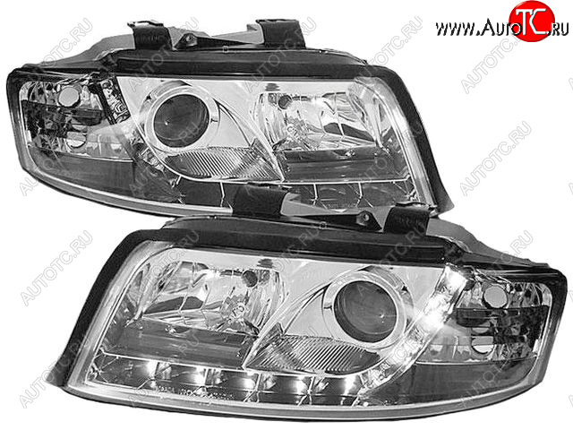 29 999 р. AUDI A4 ФАРА Л+П (КОМПЛЕКТ) ТЮНИНГ ЛИНЗОВАН (DEVIL EYES) +- ПКОРРЕКТОР (SONAR) ВНУТРИ ХРОМ SONAR ai0a401-003h-n  с доставкой в г. Кемерово