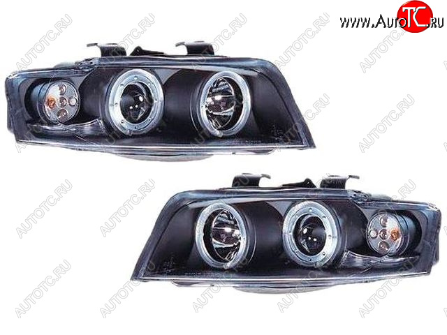 22 999 р. AUDI A4 ФАРА Л+П (КОМПЛЕКТ) ТЮНИНГ ЛИНЗОВАН С 2 СВЕТЯЩ ОБОДК (SONAR) ВНУТРИ ЧЕРН SONAR ai0a401-002b-n  с доставкой в г. Кемерово