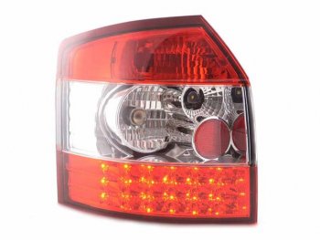 AUDI A4 ФОНАРЬ ЗАДН ВНЕШН Л+П (КОМПЛЕКТ) (УНИВЕРСАЛ) ТЮНИНГ С ДИОД (SONAR) КРАСН-XРОМ SONAR ai0a401-743rh-n