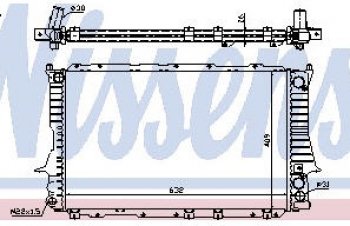 AUDI 100 (A6 94-) РАДИАТОР ОХЛАЖДЕН (см.каталог) BODYPARTS ai10090-912
