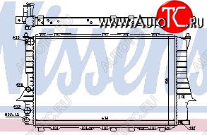 3 699 р. AUDI 100 (A6 94-) РАДИАТОР ОХЛАЖДЕН (см.каталог) BODYPARTS ai10090-913  с доставкой в г. Кемерово