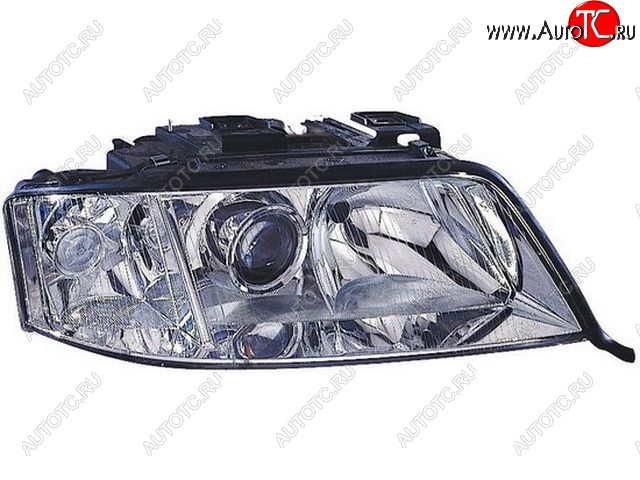 9 499 р. Правая фара (под корректор) DEPO Audi A6 C5 дорестайлинг, седан (1997-2001)  с доставкой в г. Кемерово