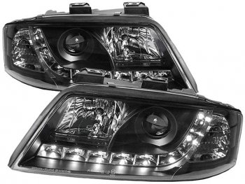 AUDI A6 ФАРА Л+П (КОМПЛЕКТ) ТЮНИНГ ЛИНЗОВАН (DEVIL EYES) (SONAR) ВНУТРИ ЧЕРН SONAR ai0a601-004b-n