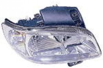 Правая фара (под корректор, двухламповая) DEPO Seat Ibiza  6K (1999-2003) хэтчбэк 5 дв. 2-ой рестайлинг