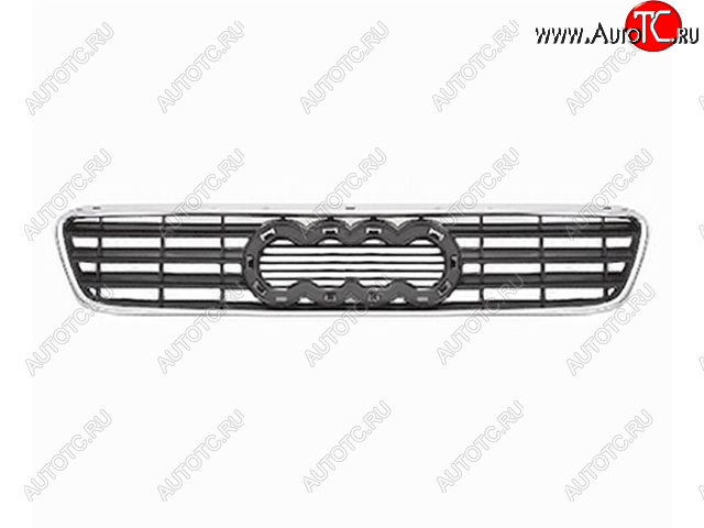 1 559 р. AUDI A3 РЕШЕТКА РАДИАТОРА (Тайвань) ХРОМ-ЧЕРН TYG ai0a396-100hb  с доставкой в г. Кемерово