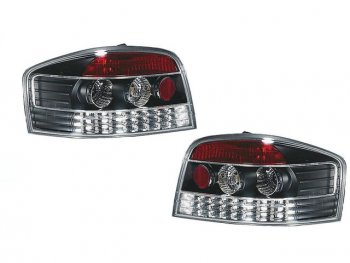 AUDI A3 ФОНАРЬ ЗАДН ВНЕШН Л+П (КОМПЛЕКТ) (3 дв) ТЮНИНГ (SONAR) ВНУТРИ ХРОМ-ЧЕРН SONAR ai0a304-740hb-n