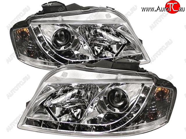 31 699 р. AUDI A3 ФАРА Л+П (КОМПЛЕКТ) ТЮНИНГ ПКОРРЕКТОР ЛИНЗОВАН (DEVIL EYES) (SONAR) ВНУТРИ ХРОМ SONAR ai0a304-002h-n  с доставкой в г. Кемерово