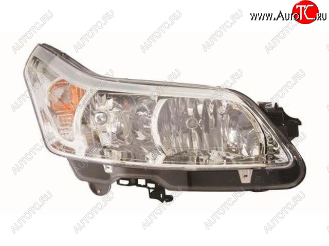 11 549 р. Правая фара (c электрокорректором) DEPO  CITROEN C4 (2007-2011)  рестайлинг, седан  с доставкой в г. Кемерово