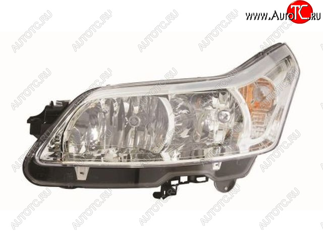 11 549 р. Левая фара (c электрокорректором) DEPO  CITROEN C4 (2007-2011)  рестайлинг, седан  с доставкой в г. Кемерово