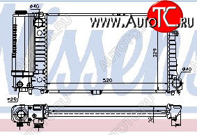 4 299 р. E34 РАДИАТОР ОХЛАЖДЕН (см.каталог) BODYPARTS bme3491-911  с доставкой в г. Кемерово