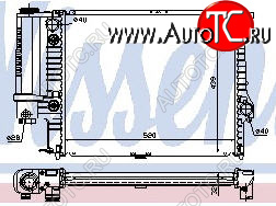 4 099 р. E34 РАДИАТОР ОХЛАЖДЕН (см.каталог) BODYPARTS bme3488-912  с доставкой в г. Кемерово