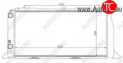 2 799 р. AUDI 80 РАДИАТОР ОХЛАЖДЕН (см.каталог) BODYPARTS ai08087-914  с доставкой в г. Кемерово