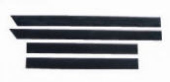 AUDI 80 МОЛДИНГ КУЗОВА Л+П (КОМПЛЕКТ) (4 шт) BODYPARTS ai08087-540-n