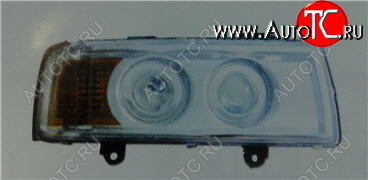 6 799 р. Правая фара (линзован) BODYPARTS Audi 80 B3 седан (1986-1991)  с доставкой в г. Кемерово