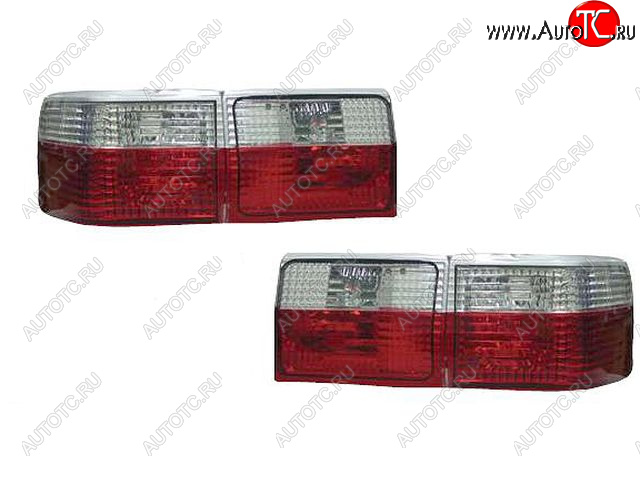 10 599 р. AUDI 100 ФОНАРЬ ЗАДН ВНЕШН+ВНУТР Л+П (КОМПЛЕКТ) (3шт) ТЮНИНГ ПРОЗРАЧ ХРУСТАЛ КРАСН BODYPARTS ai10091-760r-n  с доставкой в г. Кемерово