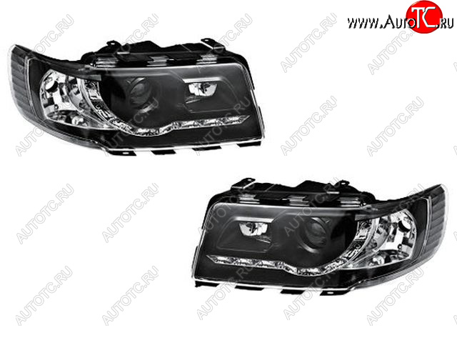 29 949 р. AUDI 100 ФАРА Л+П (КОМПЛЕКТ) ТЮНИНГ (DEVIL EYES) ЛИНЗОВАН , ЛИТОЙ УК.ПОВОР (JUNYAN) ВНУТРИ ЧЕРН JUNYAN ai10091-002b-n  с доставкой в г. Кемерово