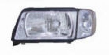 AUDI 100 ФАРА +УКАЗ.ПОВОРОТА ЛЕВ ТЮНИНГ ХРУСТАЛ ПРОЗРАЧ ВНУТРИ ХРОМ BODYPARTS ai10083-014h-l