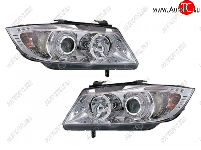 33 999 р. E90 ФАРА Л+П (КОМПЛЕКТ) ТЮНИНГ ЛИНЗОВАН С 2 CCFL СВЕТЯЩ ОБОДК С РЕГ.МОТОР (EAGLE EYES) ВНУТРИ ХРОМ EAGLE EYES bme9004-006h-n  с доставкой в г. Кемерово