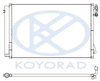 E90 КОНДЕНСАТОР КОНДИЦ (KOYO) KOYORAD bme9004-932