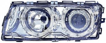 E38 ФАРА +УКАЗ.ПОВОРОТА Л+П (КОМПЛЕКТ) (КСЕНОН) С -D1S- С БЛОК УПР.КСЕНОНОМ -PHILIPS С РЕГ.МОТОР ТЮНИНГ ЛИНЗОВАН С 2 СВЕТЯЩ ОБОДК (DEPO) ХРОМ DEPO bme3899-010h-n