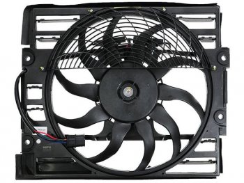 E38 МОТОР+ВЕНТИЛЯТОР КОНДЕНС КОНД С КОРПУС (Тайвань) BODYPARTS bme3895-940