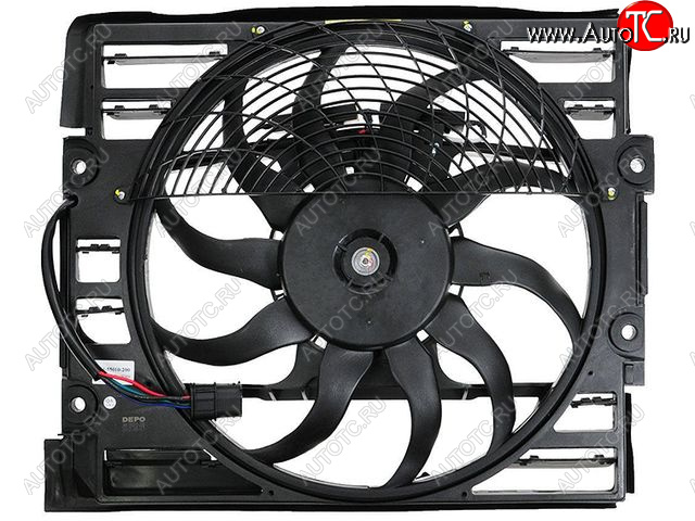 11 999 р. E38 МОТОР+ВЕНТИЛЯТОР КОНДЕНС КОНД С КОРПУС (Тайвань) BODYPARTS bme3895-940  с доставкой в г. Кемерово
