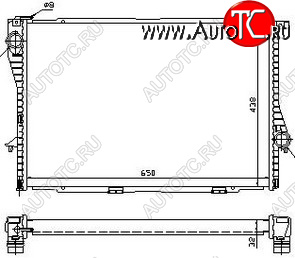 11 799 р. E38 {E39 98-} РАДИАТОР ОХЛАЖДЕН (NISSENS) (AVA) (см.каталог) NISSENS bme3894-912  с доставкой в г. Кемерово